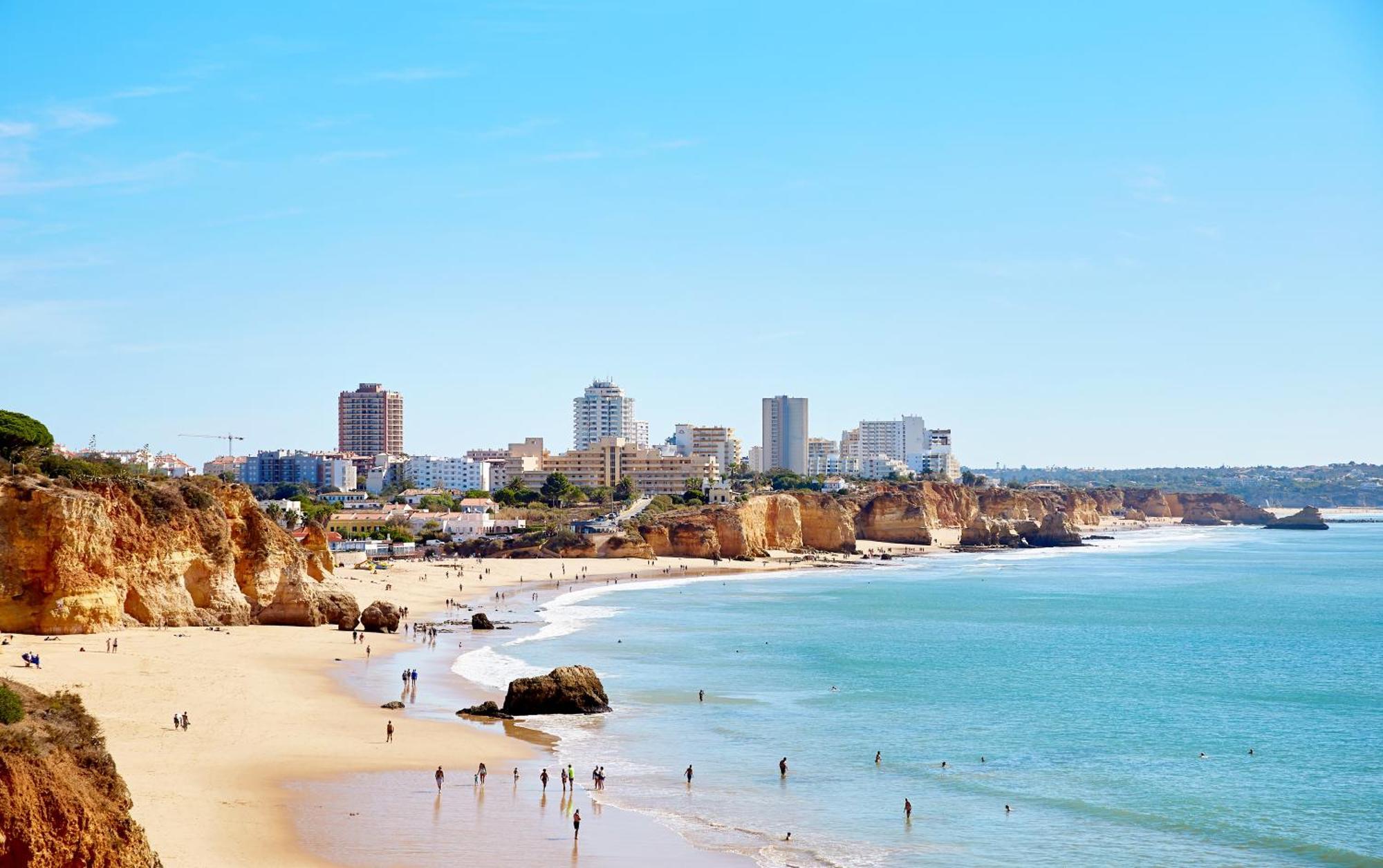 Bnb Homes Praia Da Rocha Beach Bright Apartment 50 M Away From The Ocean Портиман Экстерьер фото