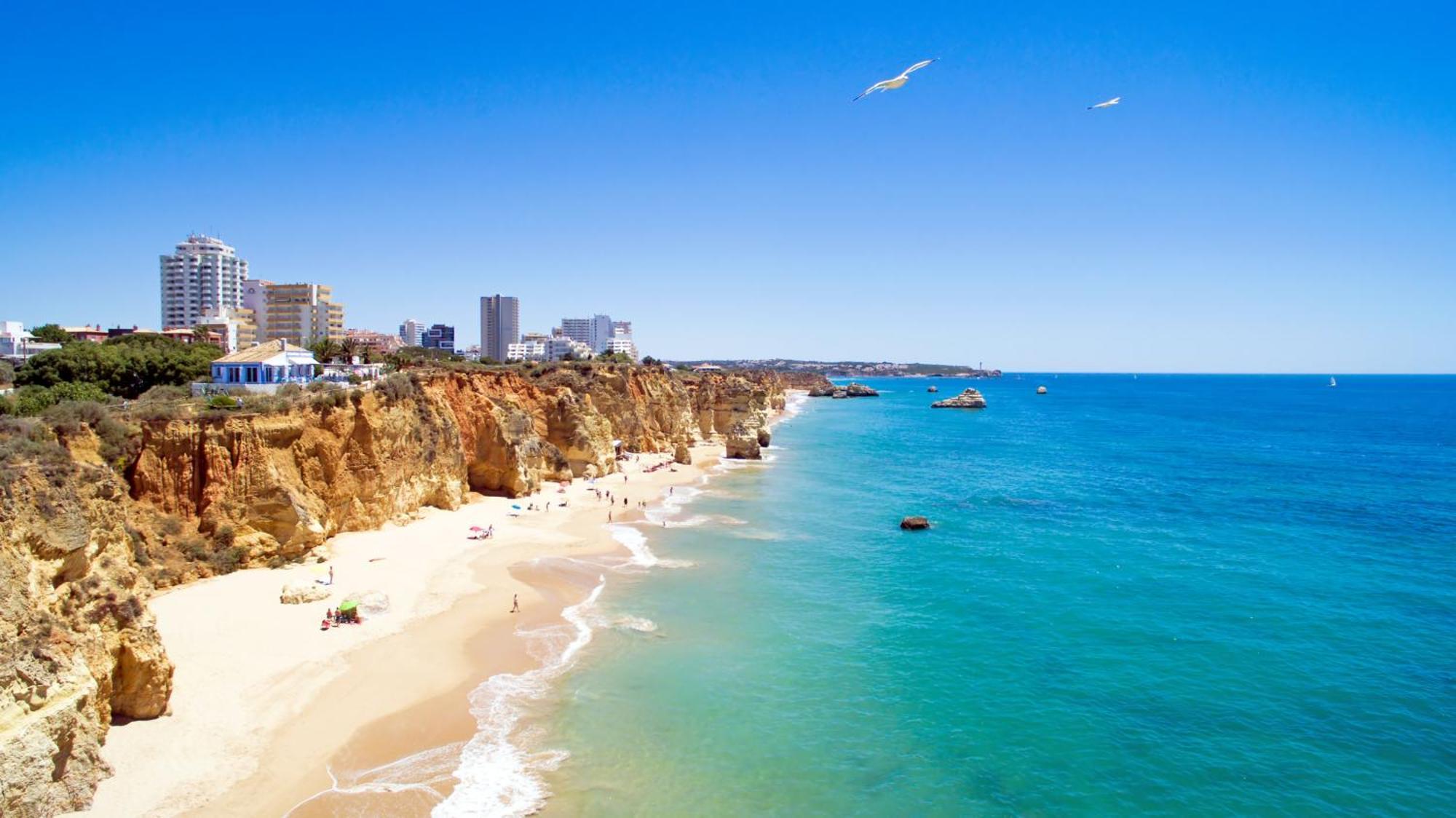 Bnb Homes Praia Da Rocha Beach Bright Apartment 50 M Away From The Ocean Портиман Экстерьер фото